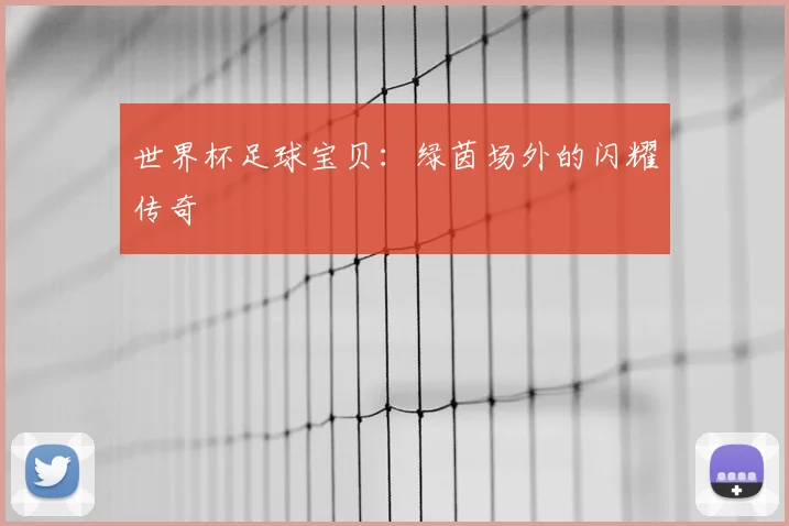 世界杯足球宝贝：绿茵场外的闪耀传奇